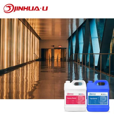 High Hardness Clear Epoxy Resin for Metallic Floor Coating