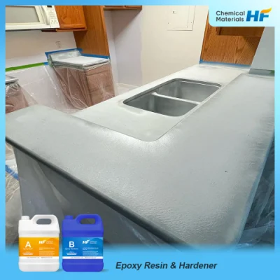 Customize Formula Clear Epoxy Liquid for Bartop Epoxy Resin and Hardener Transparent Best Epoxy and Resin Stone Coutertops